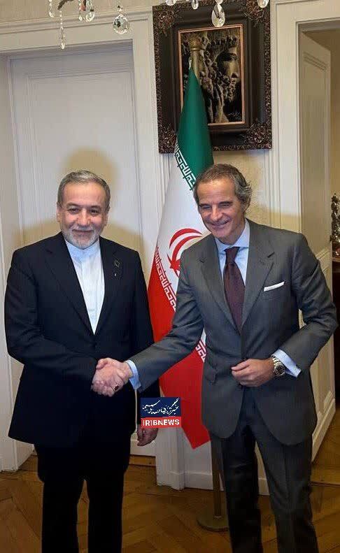 دیدار عراقچی و گروسی در ژنو