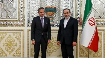 فیلم/ جزئیات دیدار گروسی با عراقچی در محل برگزاری مذاکرات