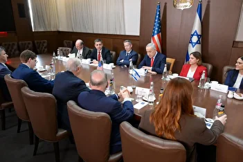 فیلم/ گزارش تصویری از جلسه سناتور آمریکا و نتانیاهو درباره ایران