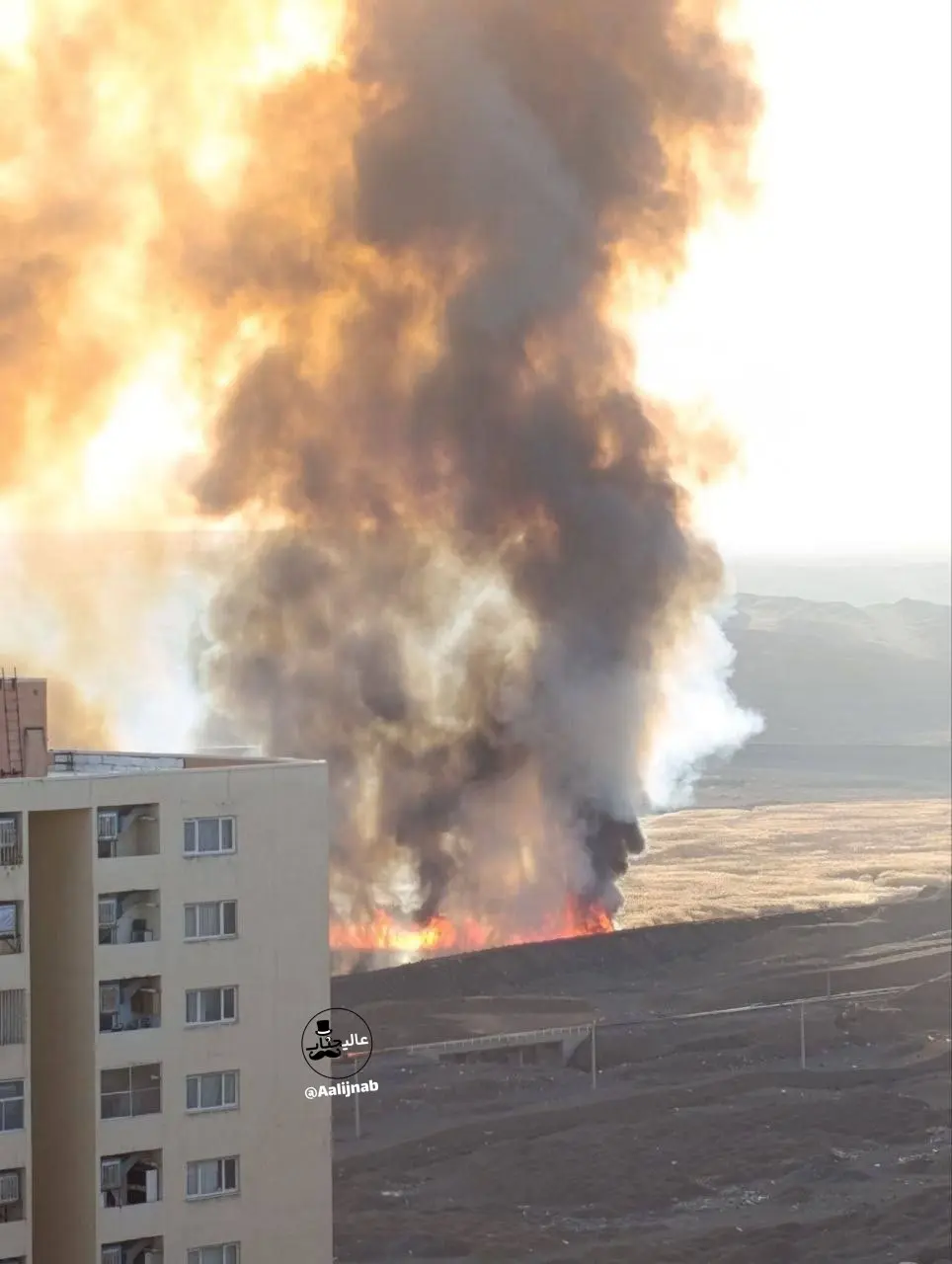 آسمان تهران درگیر دود غلیظ شد آسمان تهران درگیر دود غلیظ شد