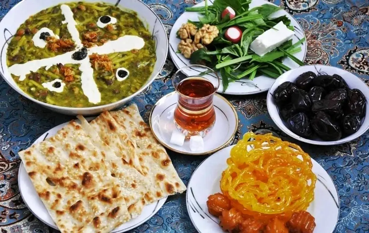 هزینه سفره افطار ساده