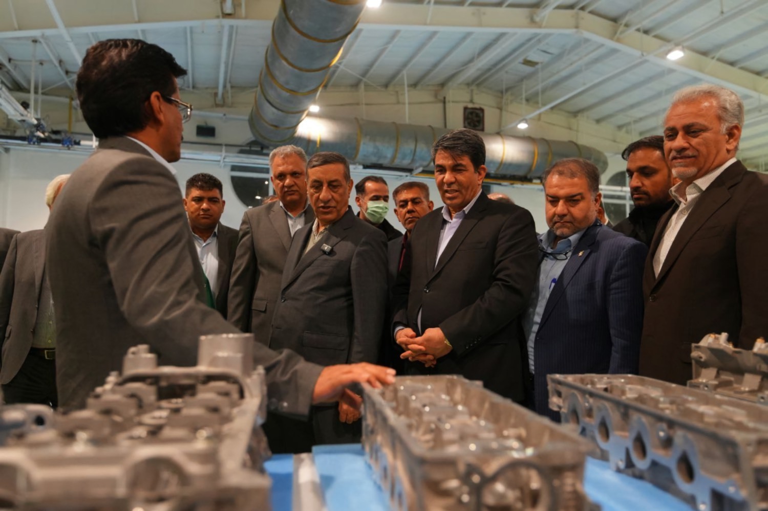 افتتاح خط تولید موتور TGDI در کرمان موتور