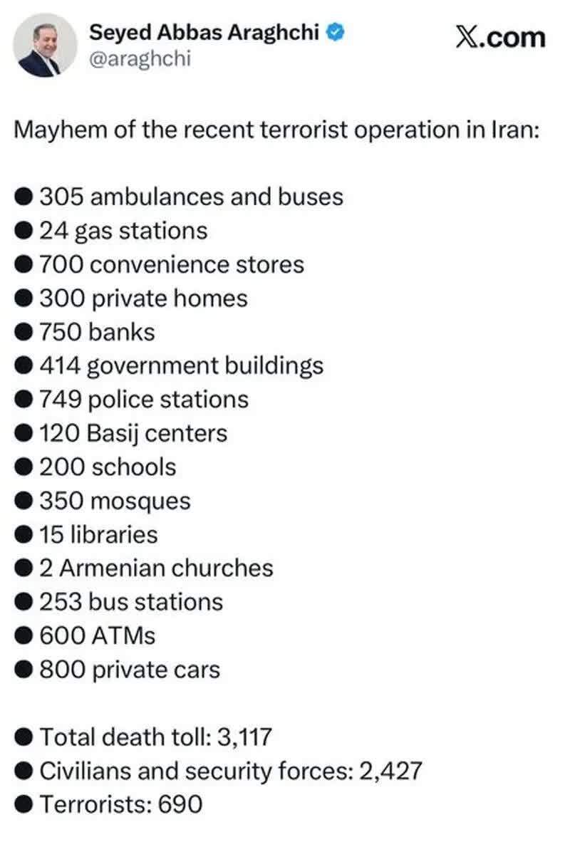 توییت عراقچی