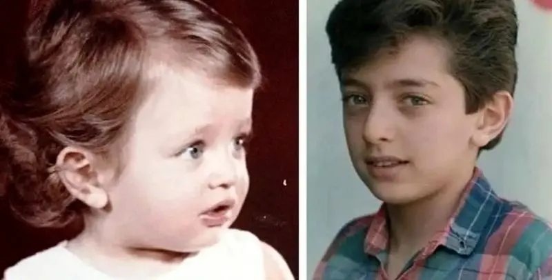 بهرام رادان در دوران کودکی