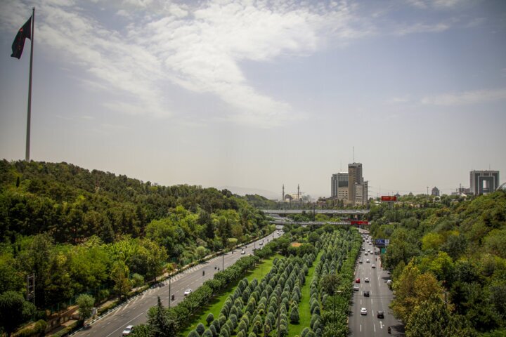 دمای تهران ۱۱ درجه گرم‌تر از شرایط نرمال شد