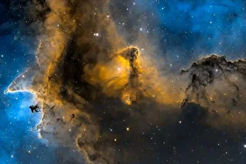 عکس/ تصویر خیره‌کننده ناسا از یک روح در کهکشان راه شیری