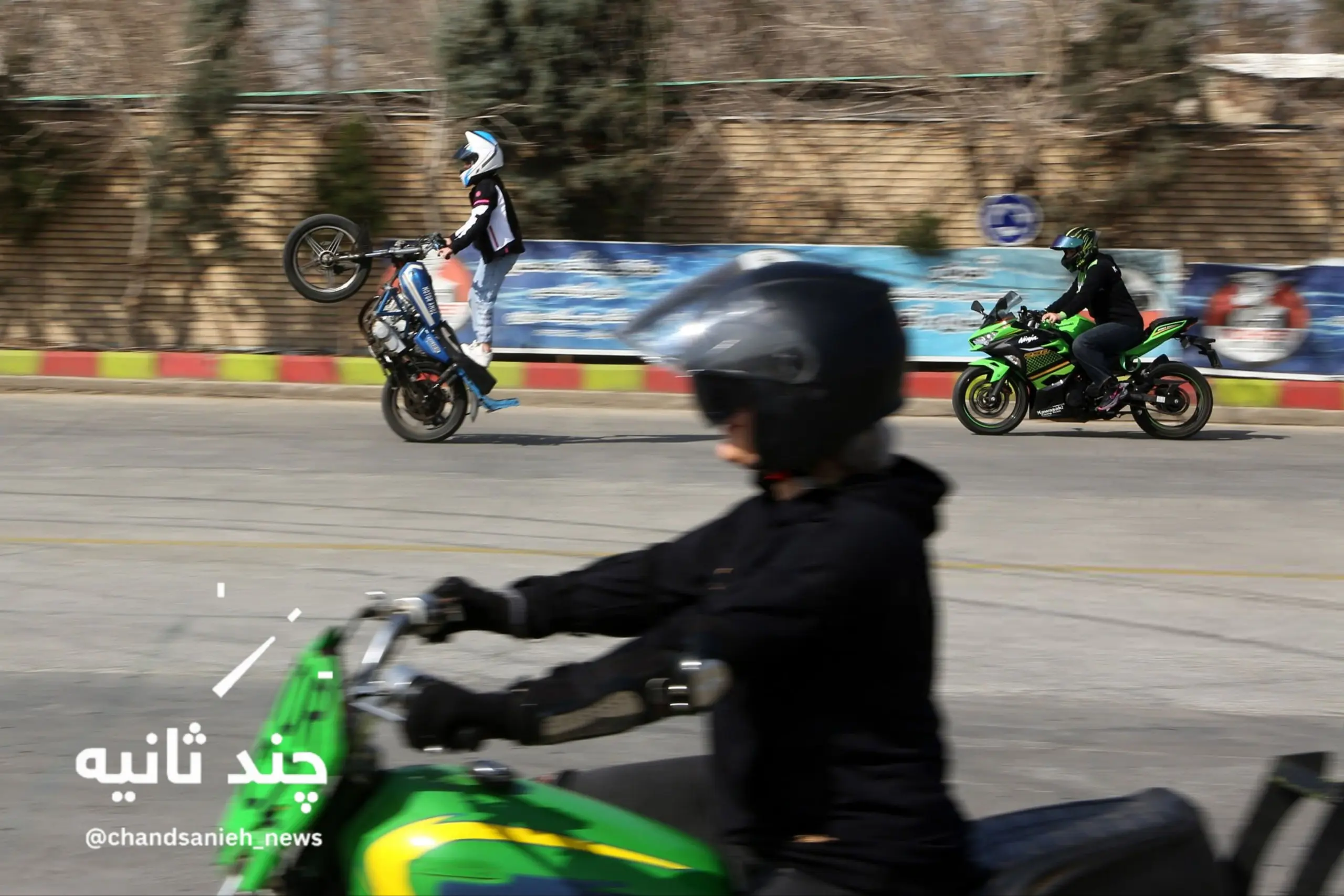 موتورسواری زنان در جنوب تهران وارد مرحله آموزشی شد