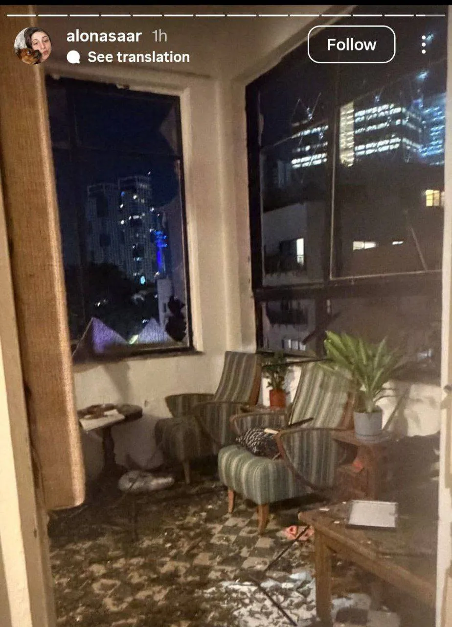 حمله موشکی ایران به خانه دختر وزیر خارجه اسرائیل