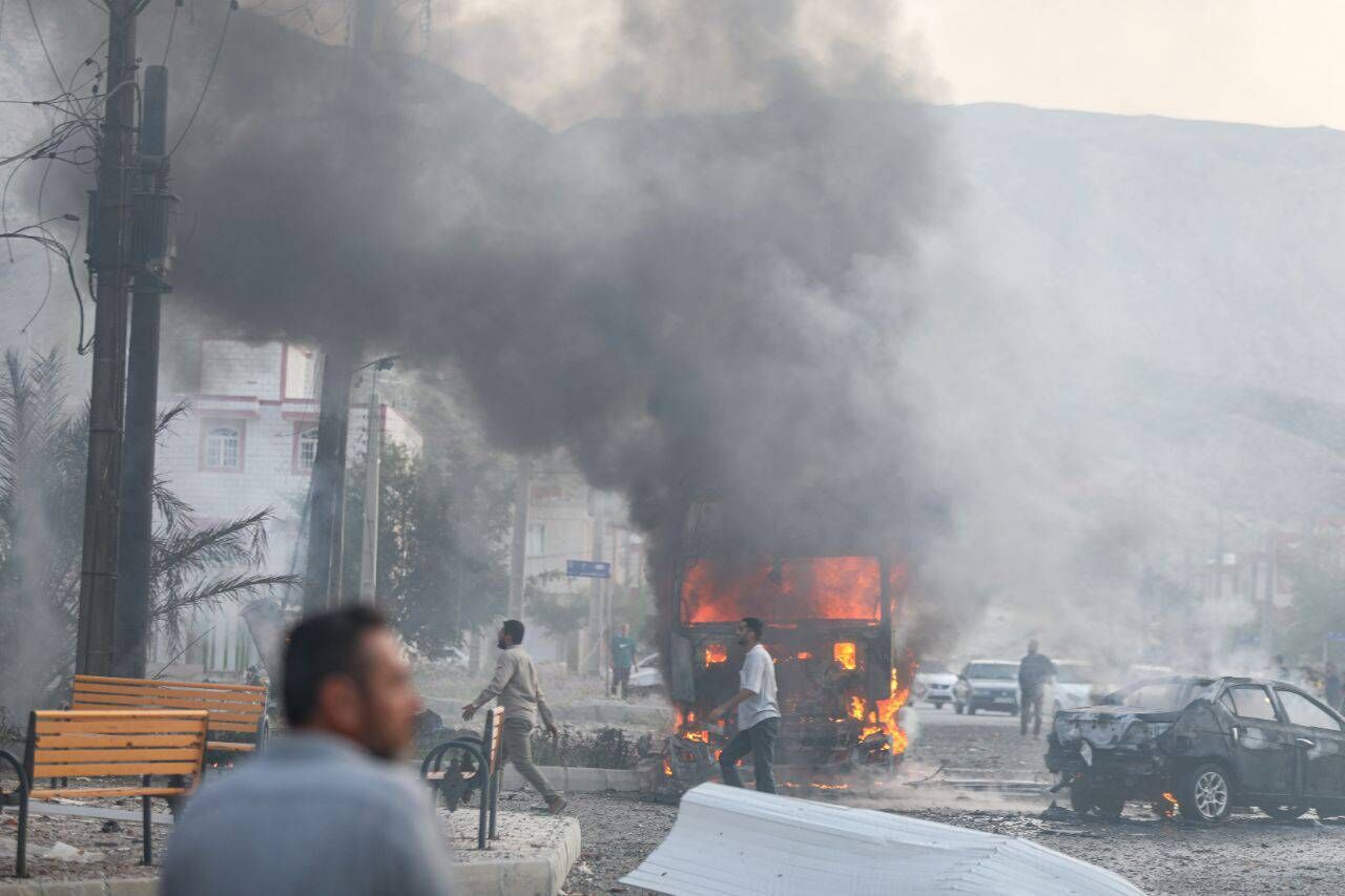 حمله اسرائیل و آمریکا در تهران