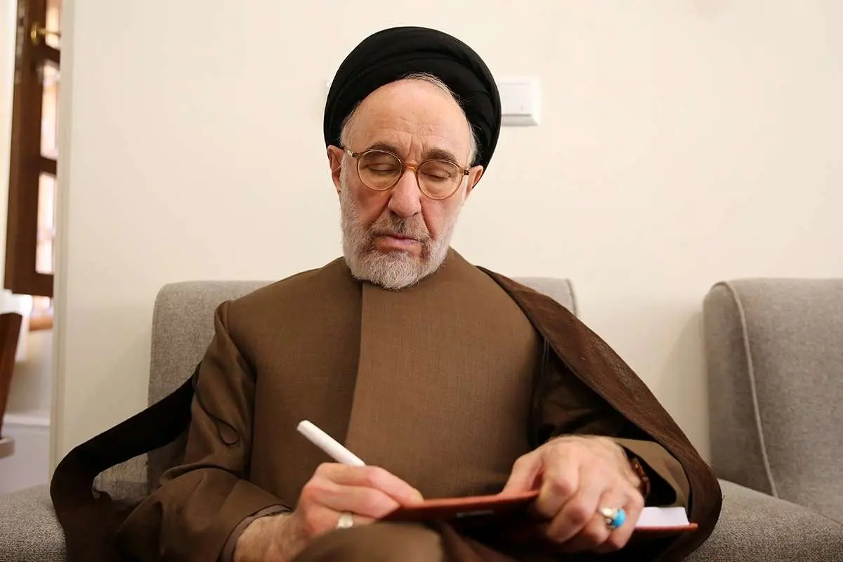 سید محمد خاتمی: شهادت رهبر معظم انقلاب جنایتی است بزرگ و حادثه‌ای دردآور