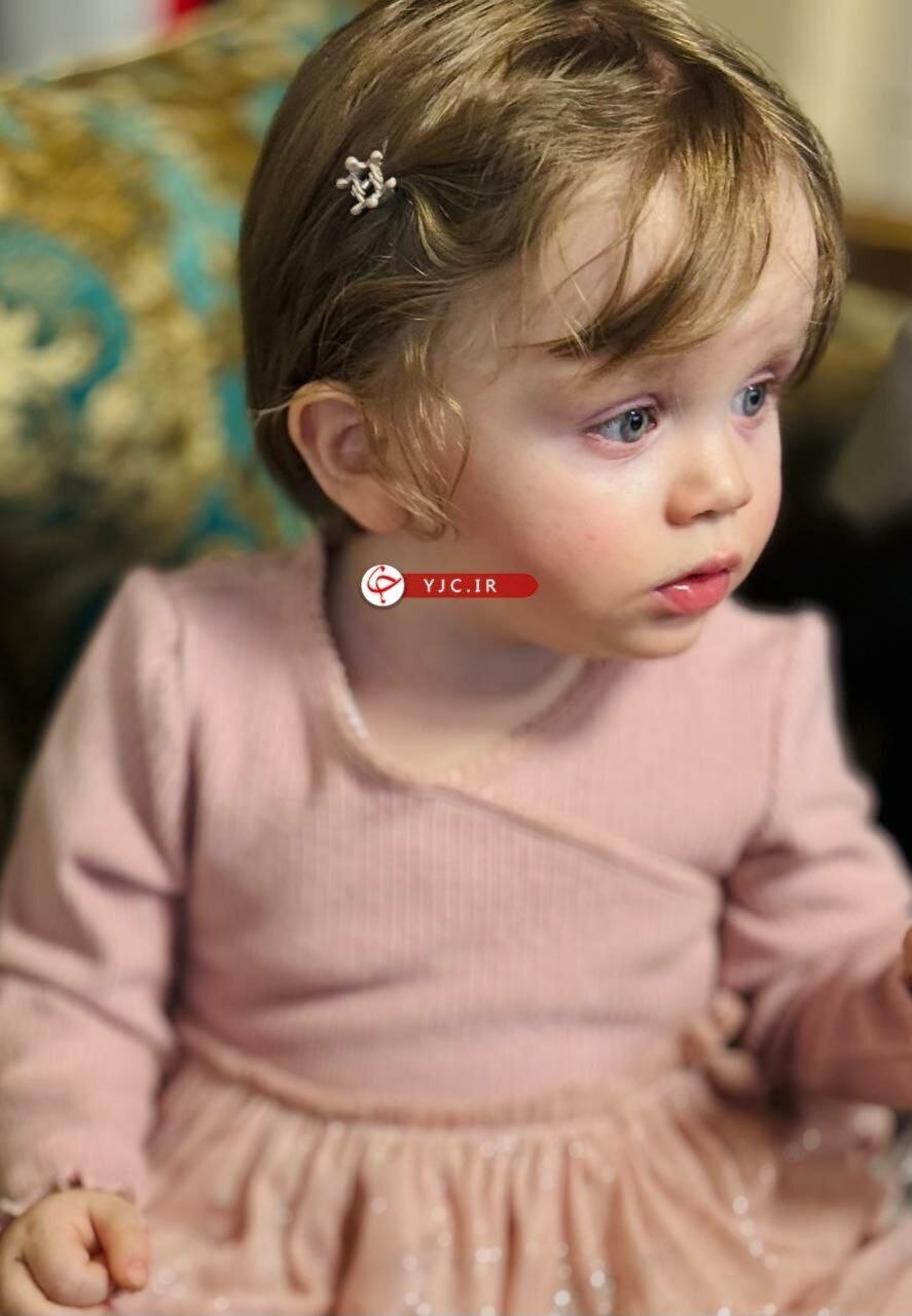 نوه ۱۴ ماهه رهبر انقلاب که به شهادت رسید