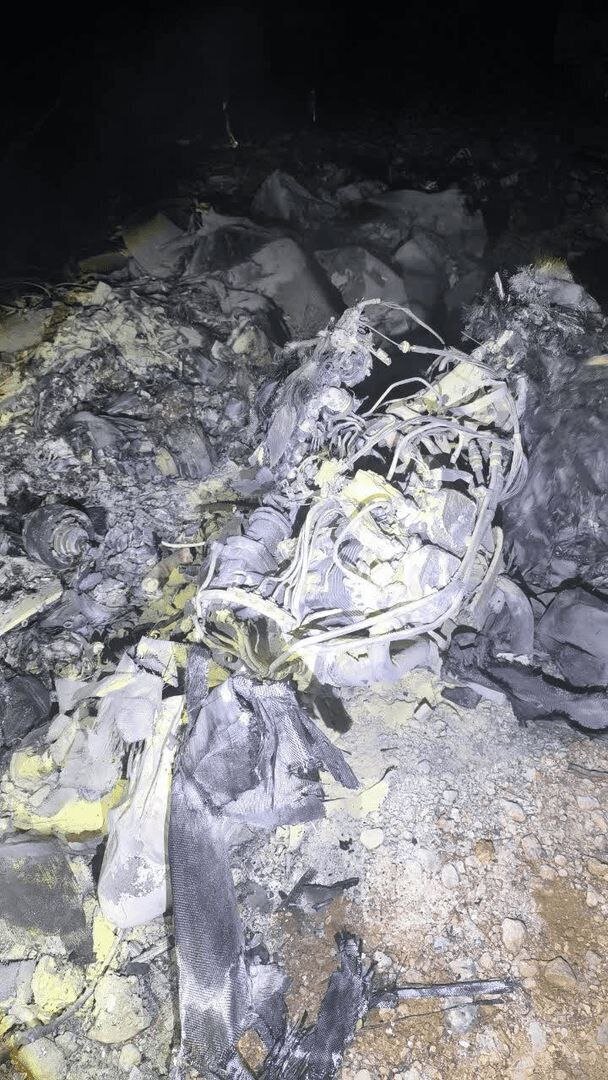 پهپاد سرنگون شده اسرائیل