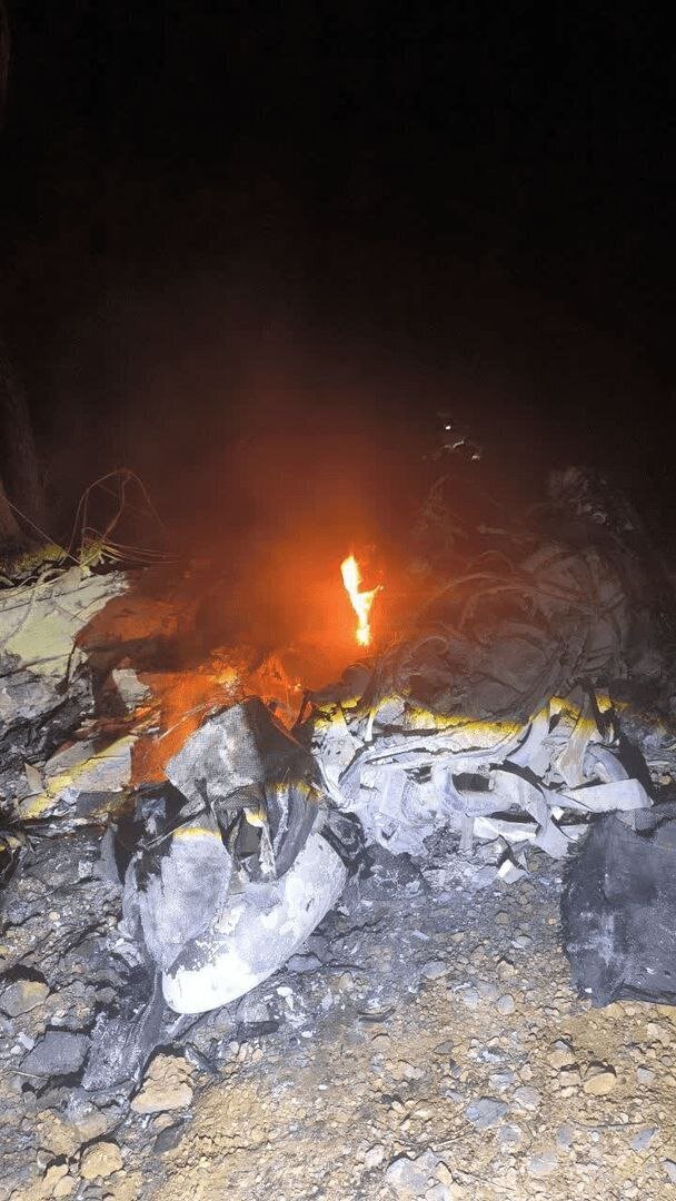 پهپاد سرنگون شده اسرائیل