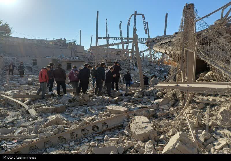 حمله موشکی اسرائیل به مناطق مسکونی سنندج