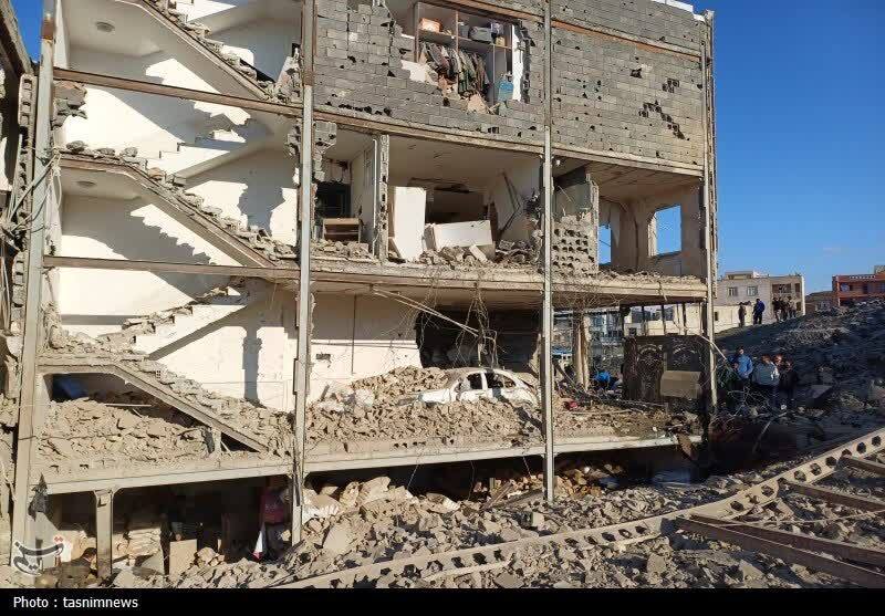 حمله موشکی اسرائیل به مناطق مسکونی سنندج