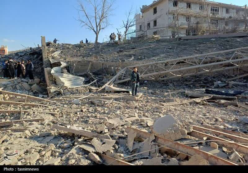 حمله موشکی اسرائیل به مناطق مسکونی سنندج