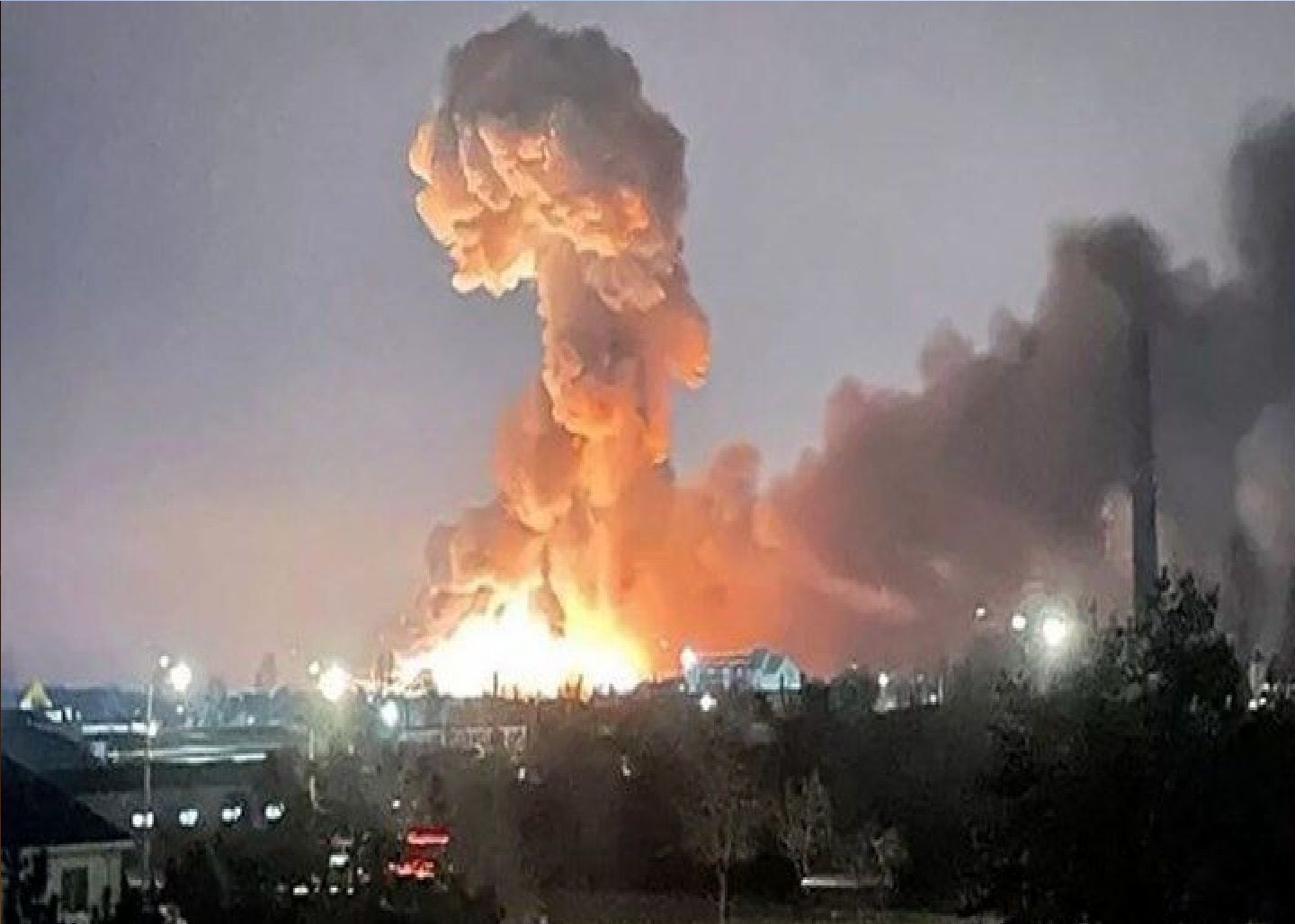 حمله موشکی به ایران