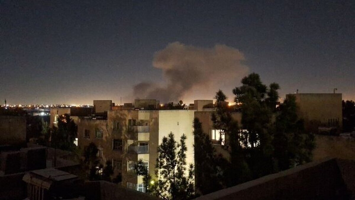 شنیده شدن صدای انفجار وحشتناک دقایقی قبل در تهران