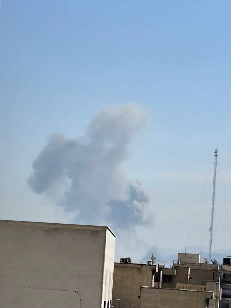 انفجار‌های پیاپی در شرق تهران