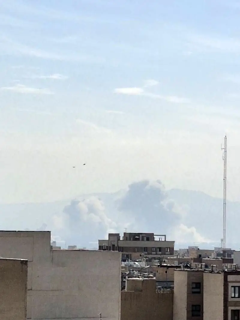 انفجار‌های پیاپی در شرق تهران