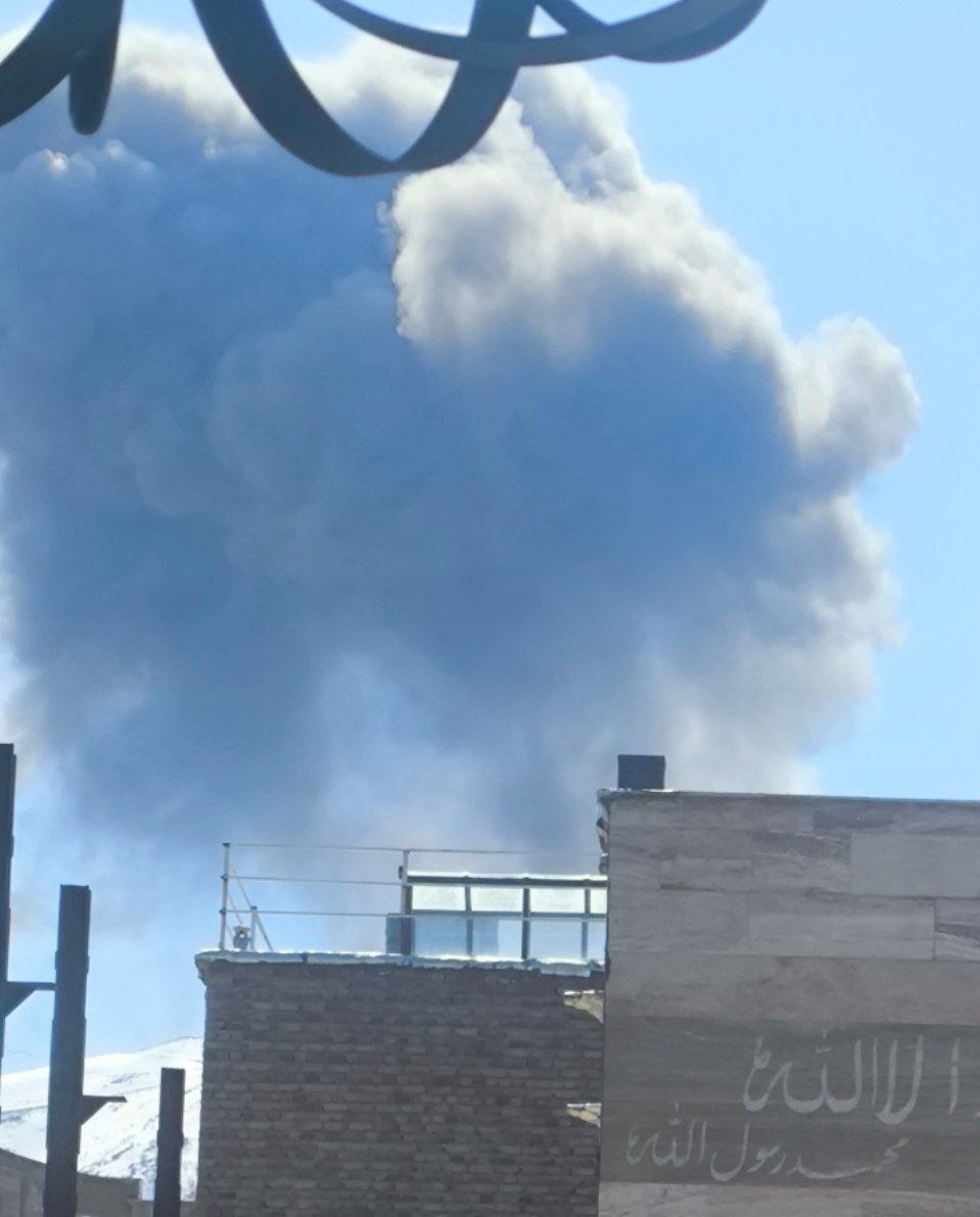 عکس/ حملات شدید بانه هم اکنون