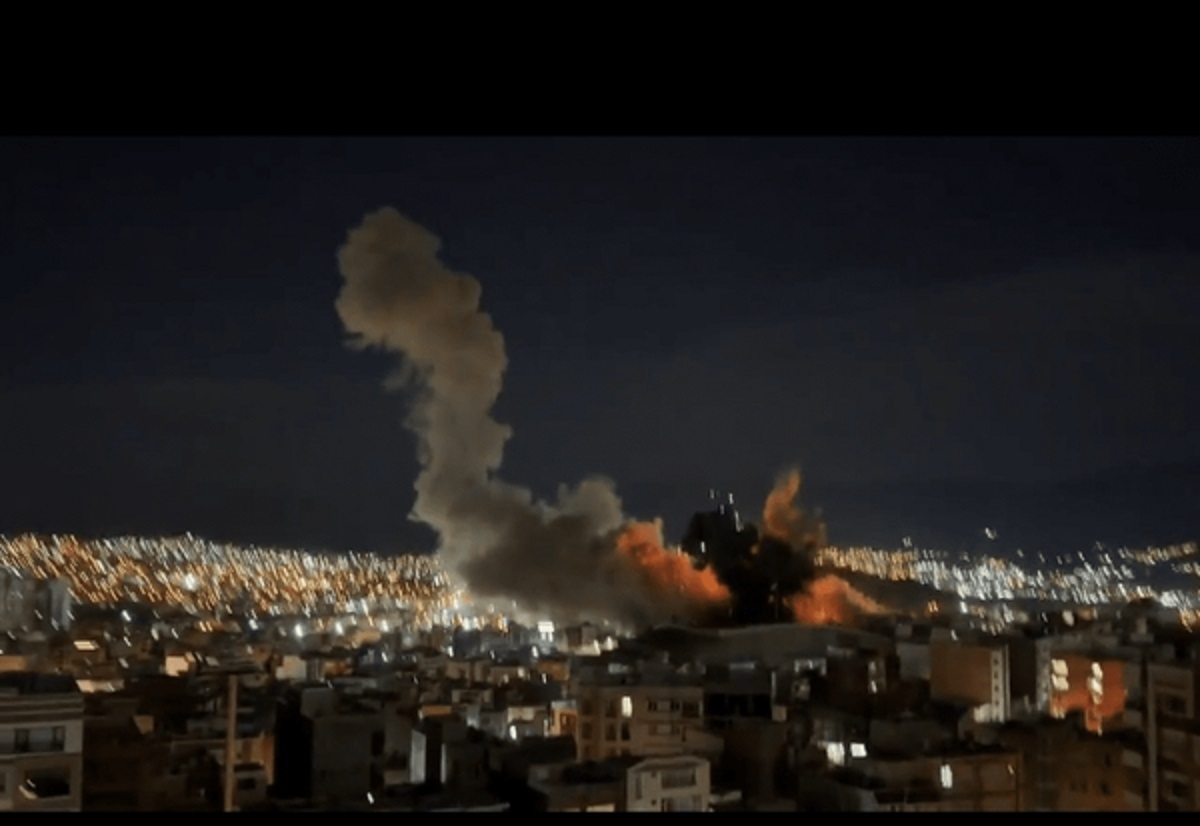 حمله موشکی به ساختمان صداوسیمای کردستان