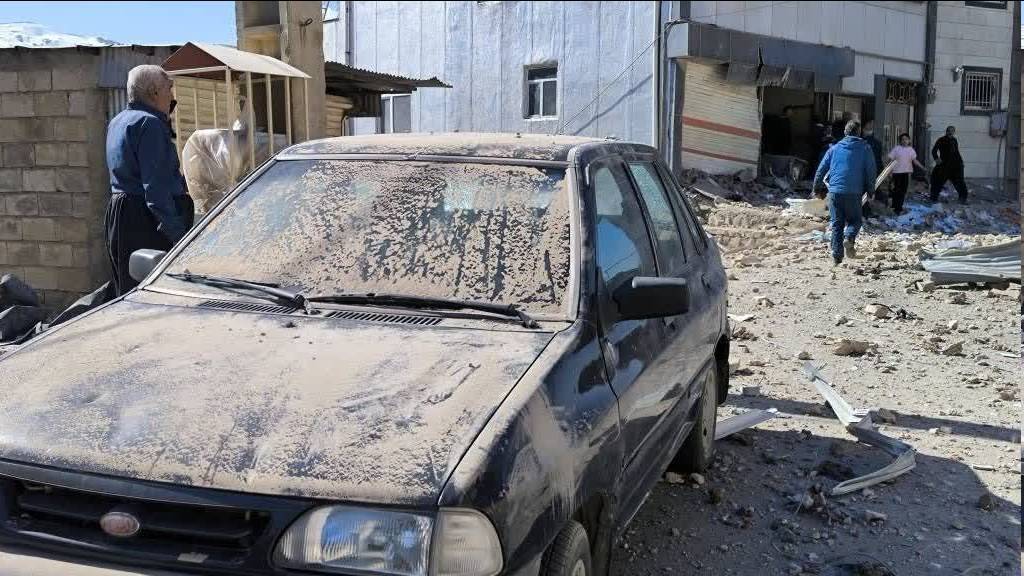 انفجار در فروشگاه خمین