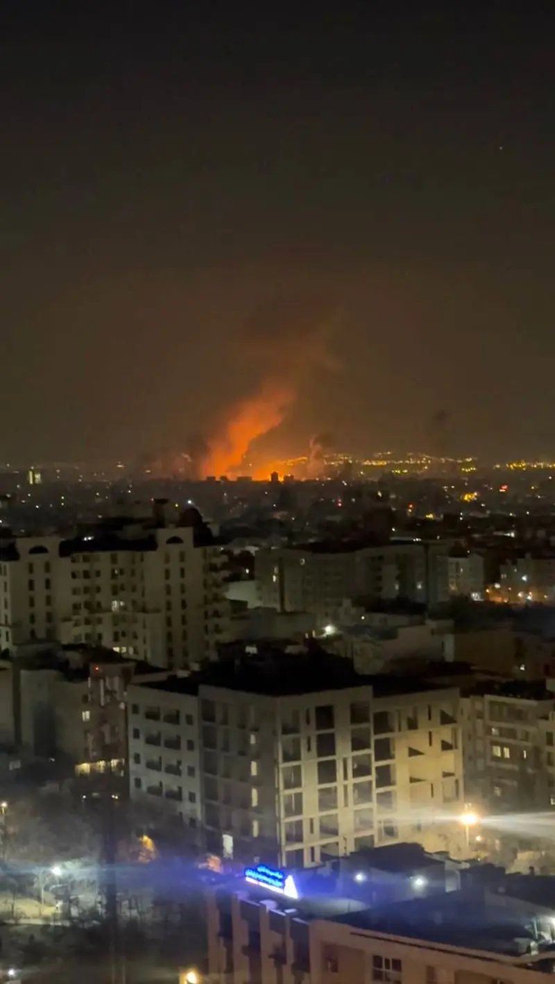 تصاویری از انفجار مهیب در غرب تهران