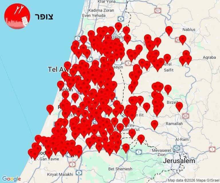 زنگ جهنم در تل‌آویو به صدا درآمد