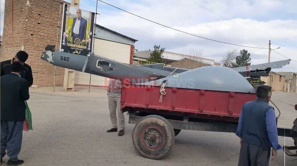 انهدام ۲  فروند پهپاد اسرائیلی هرون ‌در اصفهان