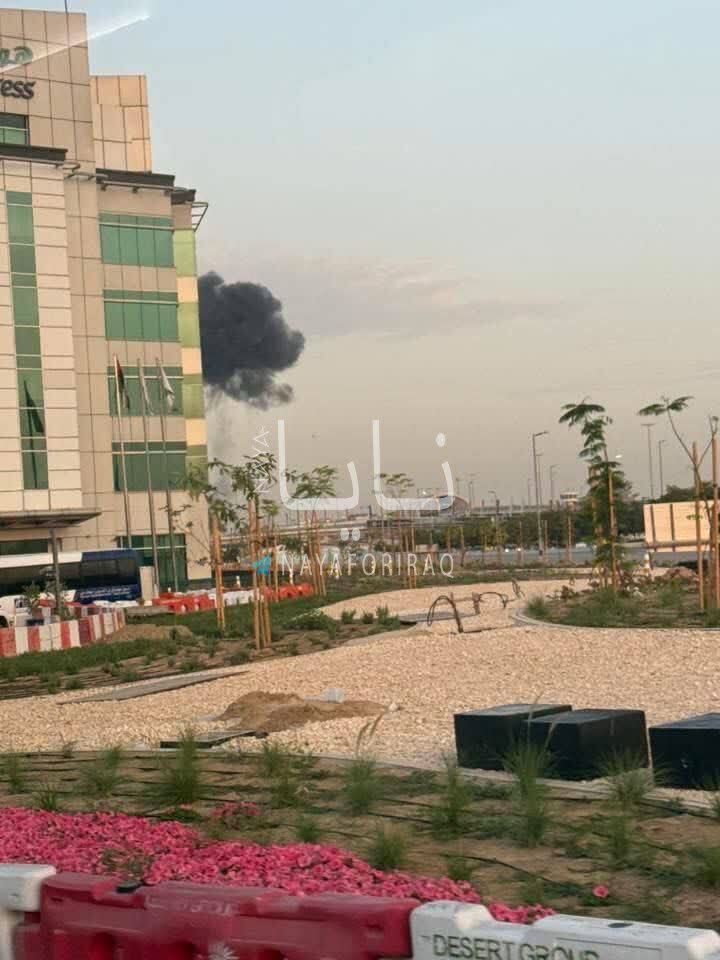 ستون‌های دود در آسمان دبی