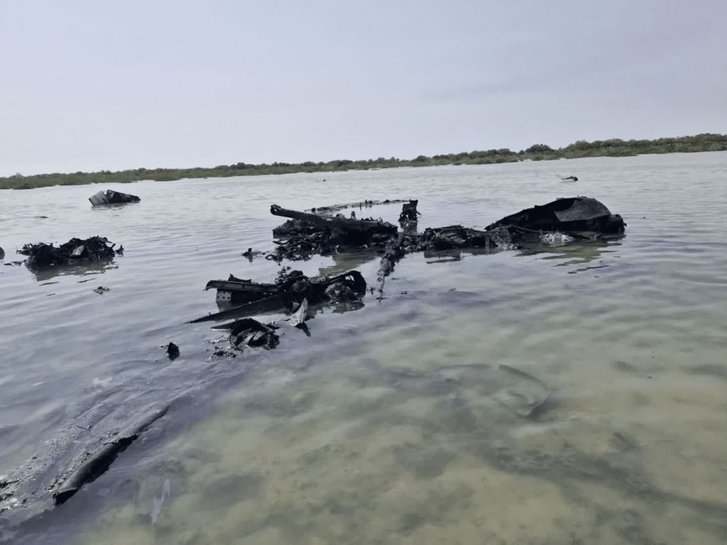 انهدام پهپاد هرمس در سواحل هرمزگان