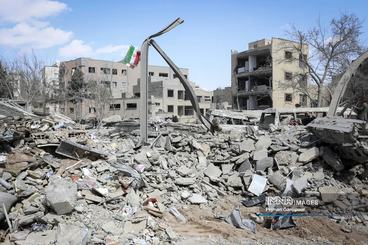 تخریب ساختمان‌ها در اصفهان