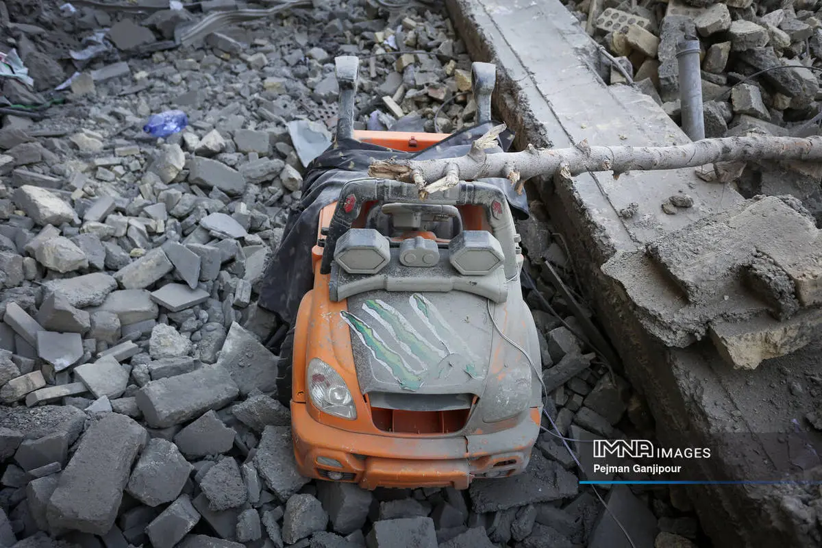 حمله موشکی در اصفهان