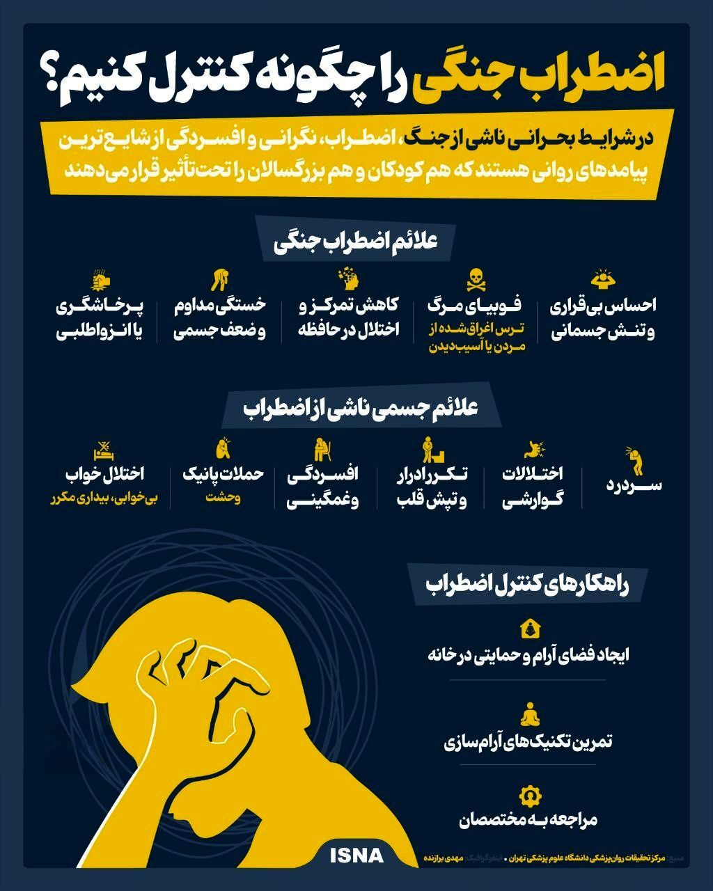 علائم اضطراب جنگی را بشناسید