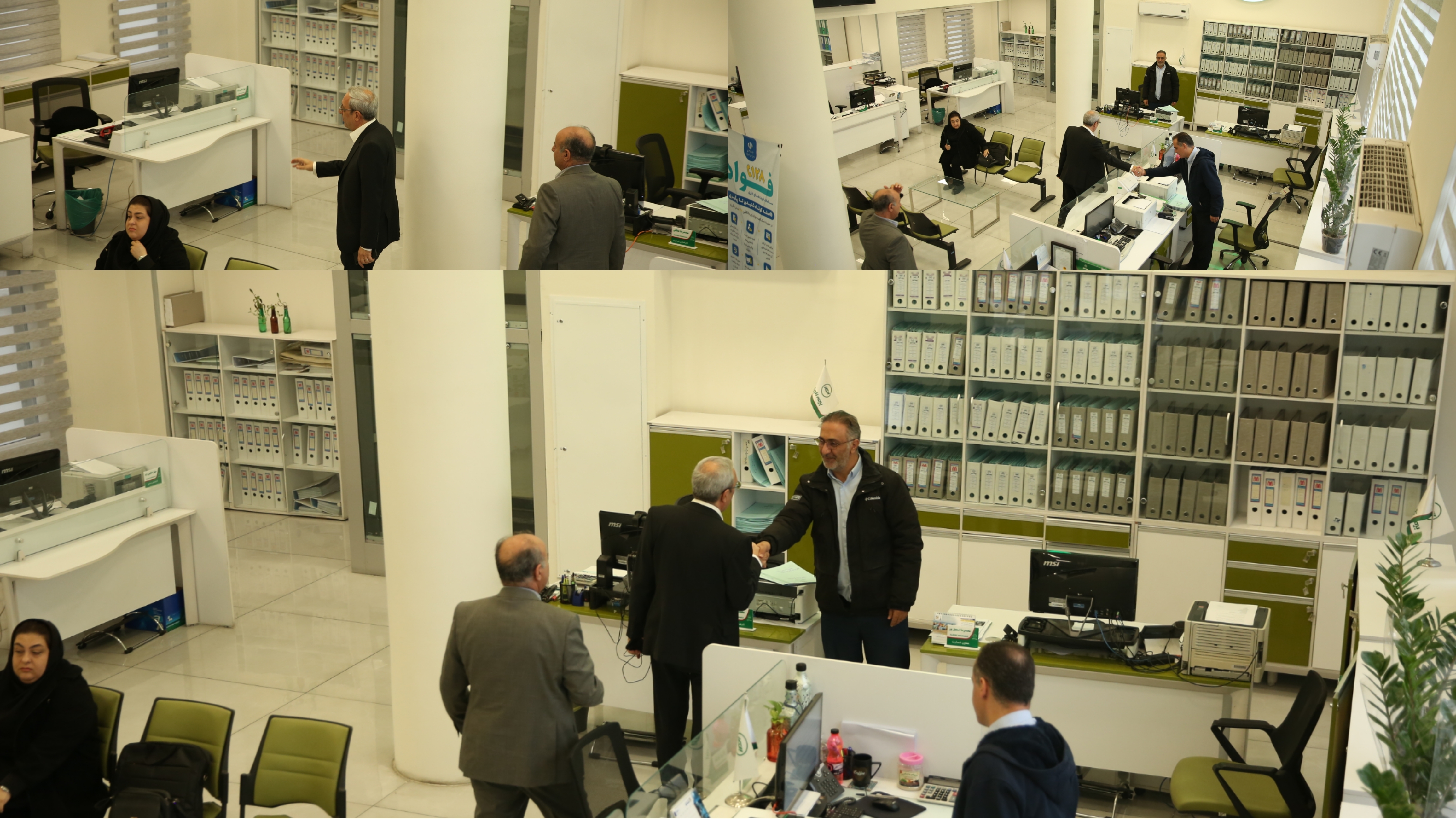 بازدید میدانی از شعب بیمه البرز