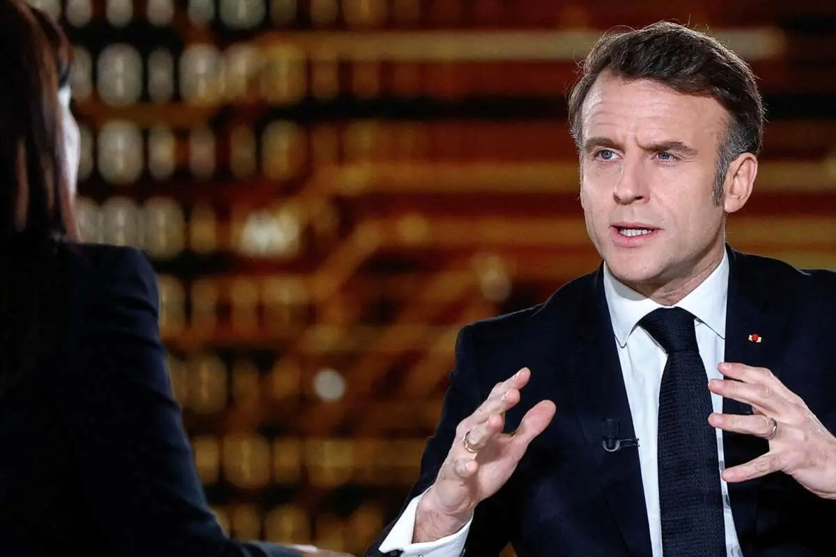 پیش بینی ماکرون از زمان پایان جنگ