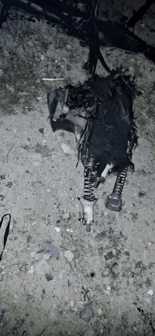 شکار پهپاد هرمس ۹۰۰ در بروجرد