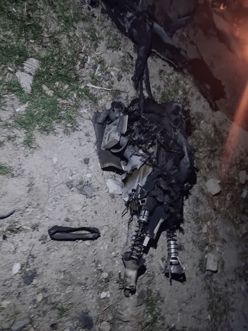 شکار پهپاد هرمس ۹۰۰ در بروجرد