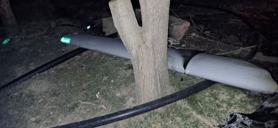 شکار پهپاد هرمس ۹۰۰ در بروجرد