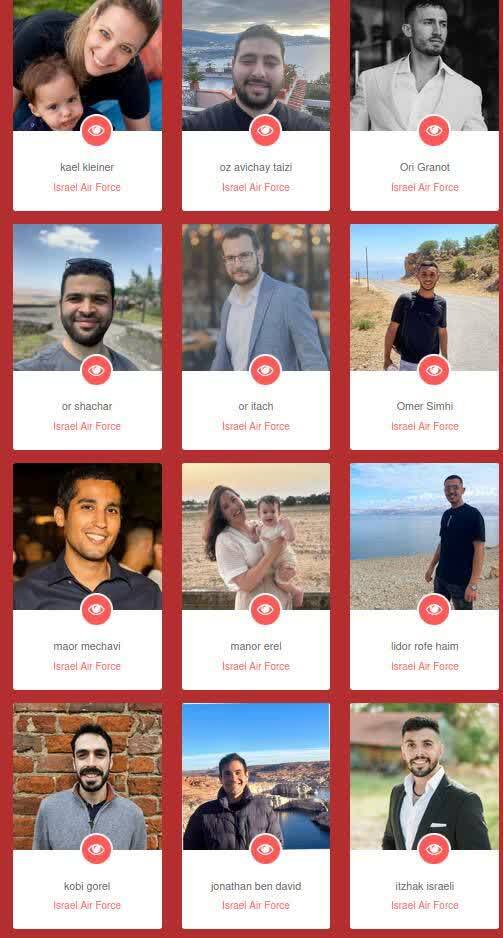 افشای اطلاعات ۵۰ خلبان اسرائیل توسط حنظله