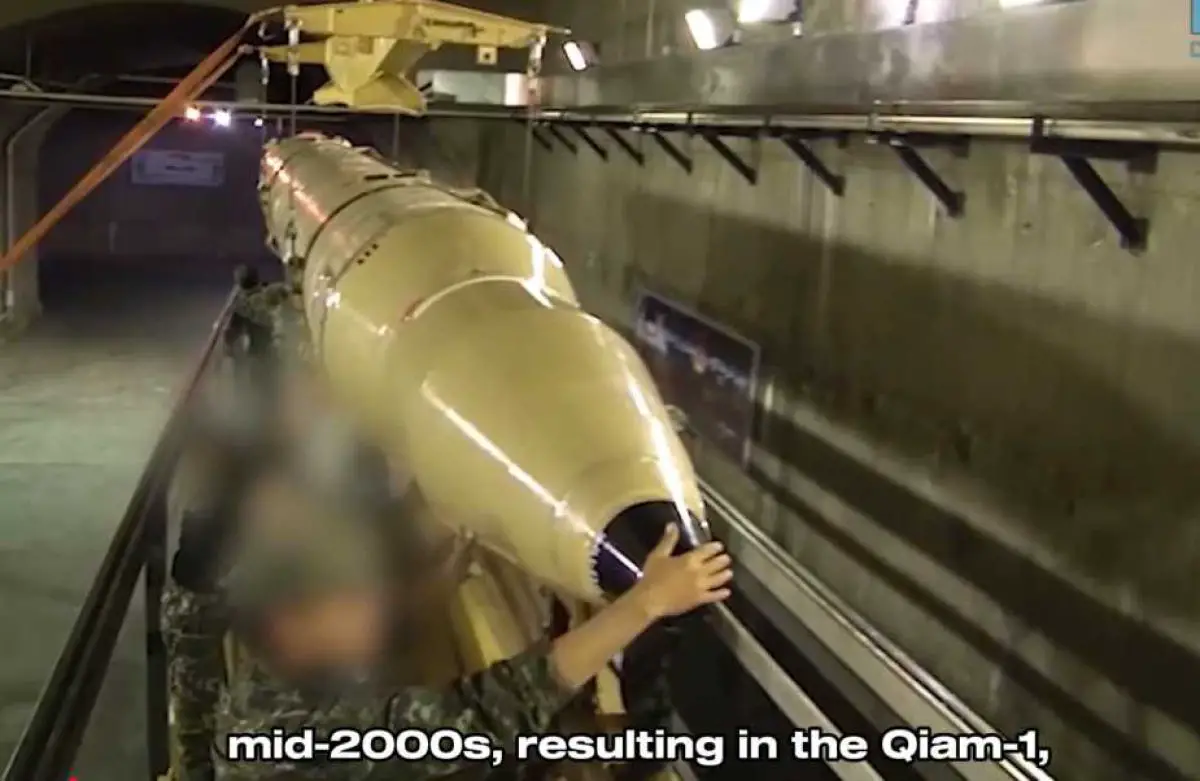 موشک قیام-1 ایران