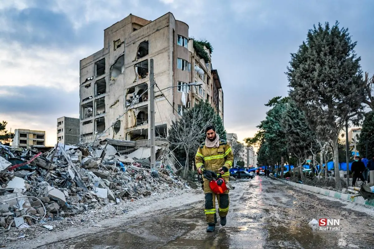 حمله موشکی به محمدشهر کرج