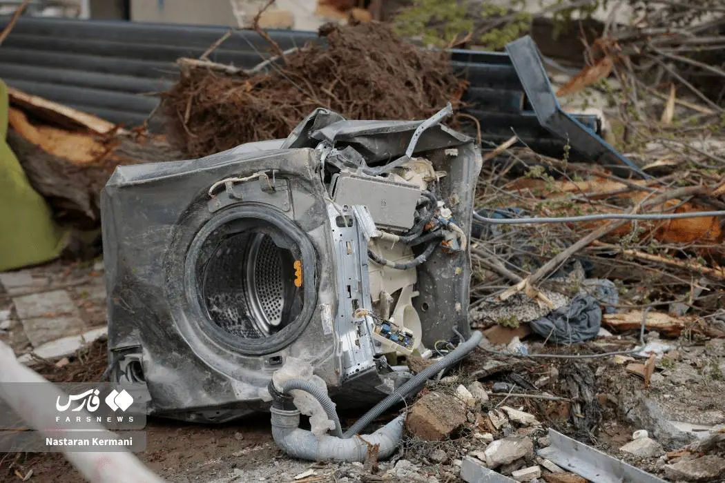 حمله موشکی به مهرشهر کرج