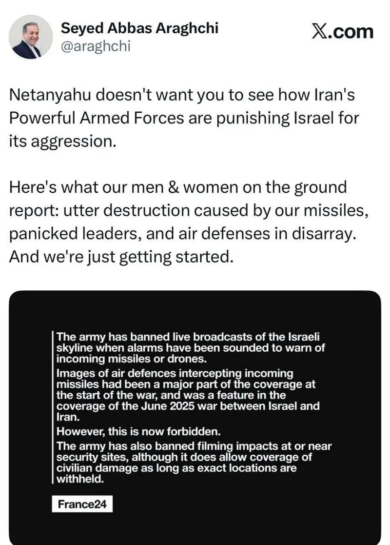 عراقچی: ما تازه شروع کرده‌ایم!