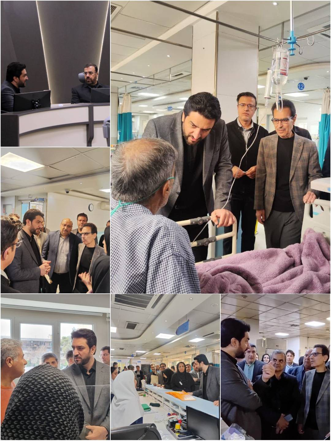 بازدید میدانی قائم مقام مدیرعامل سازمان از وضعیت خدمت‌رسانی به مردم