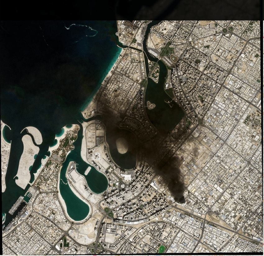 حمله به مخازن پالایشگاه تهران