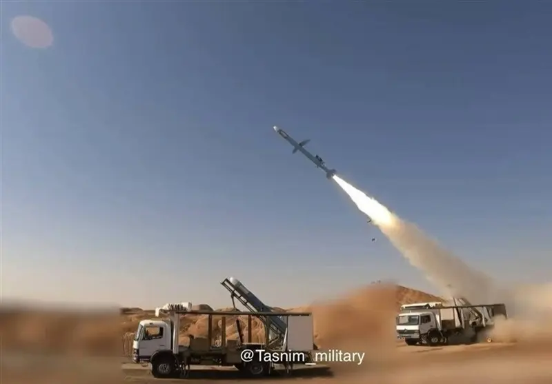 شلیک موشک‌های ایران در اسرائیل