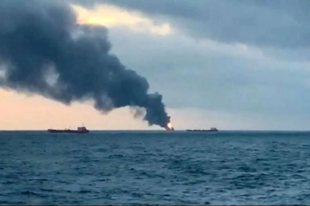 فیلم/ نفتکش آمریکایی توسط سپاه هدف قرار گرفت