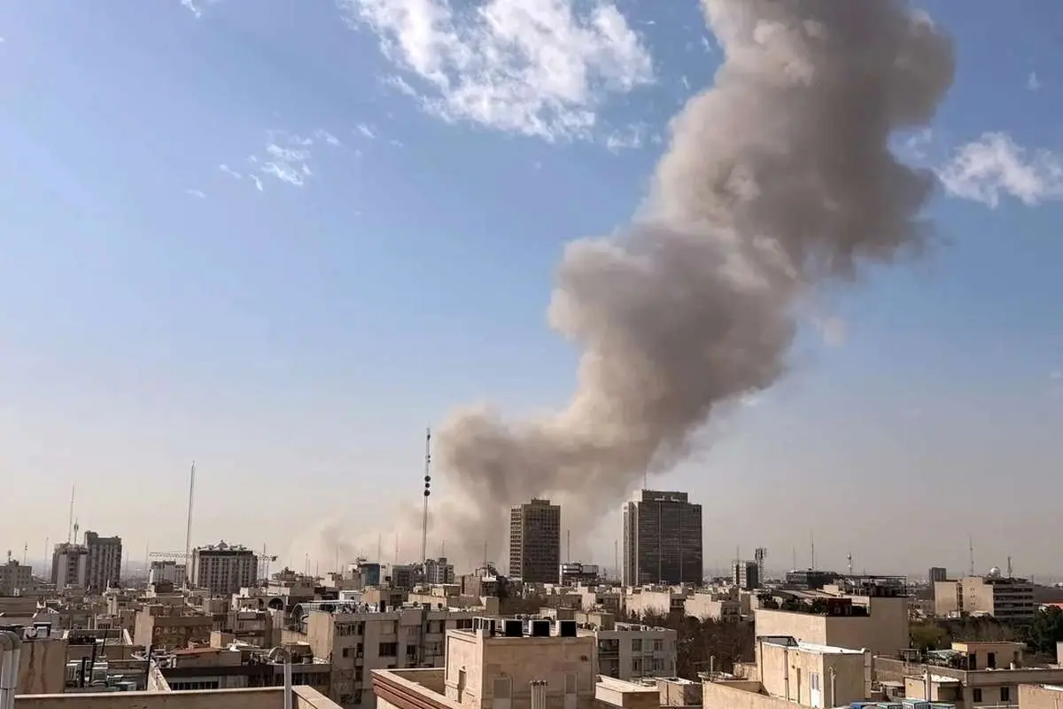 حمله موشکی آمریکا و اسرائیل به شهر قدس